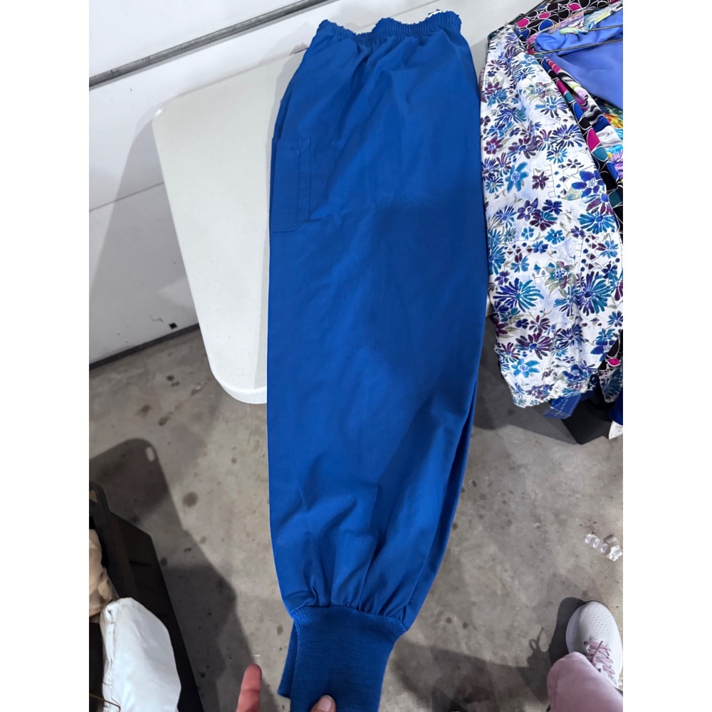 Barco Uniforms Royal Blue Jogger Scrub Pants Elastic Waist Cargo 5XL NWT